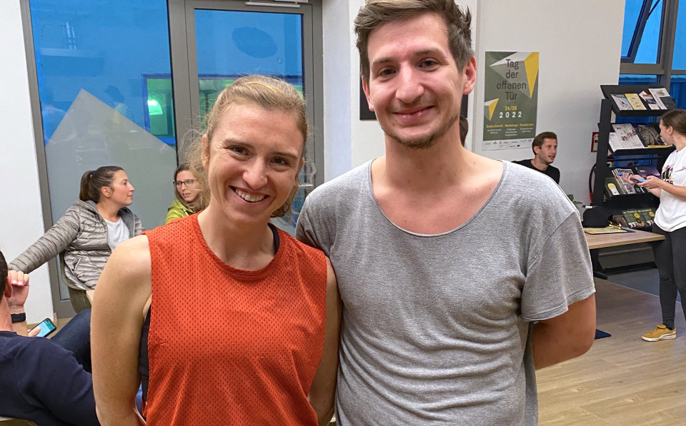 Doppelsieg für Vorchdorf: Doris Wimmer und Philipp Gollinger gewinnen Boulderwettbewerb